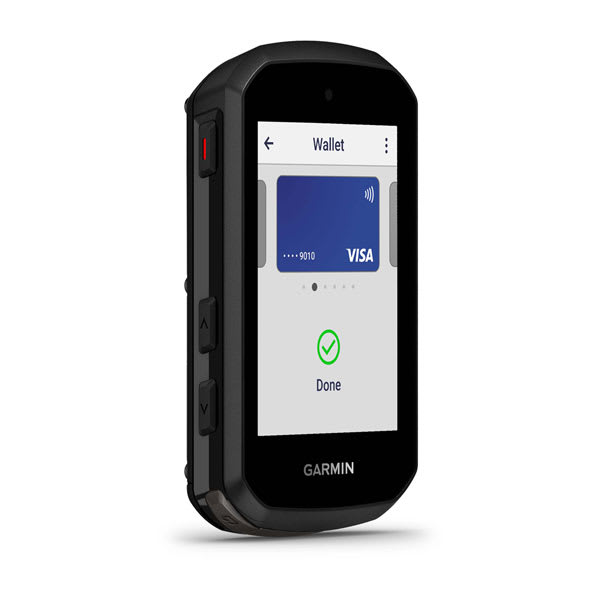 Garmin Edge 850 GPS cycling computer, right side view
