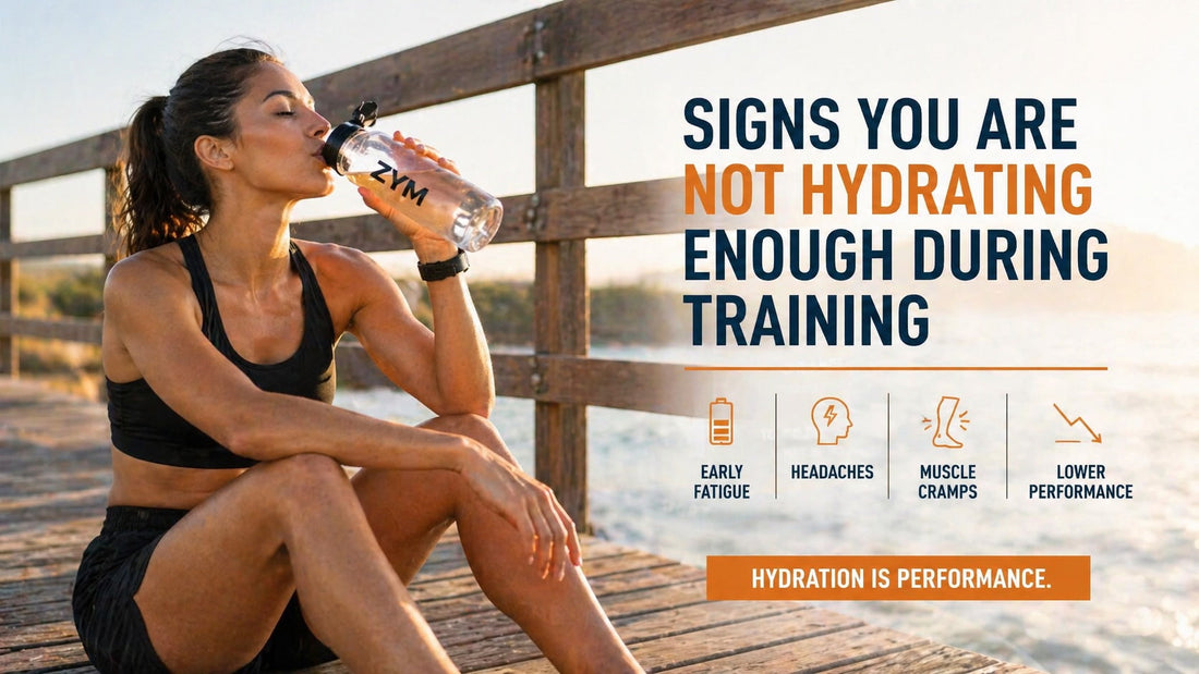 athlete showing signs of dehydration during training holding water bottle after workout in warm conditions