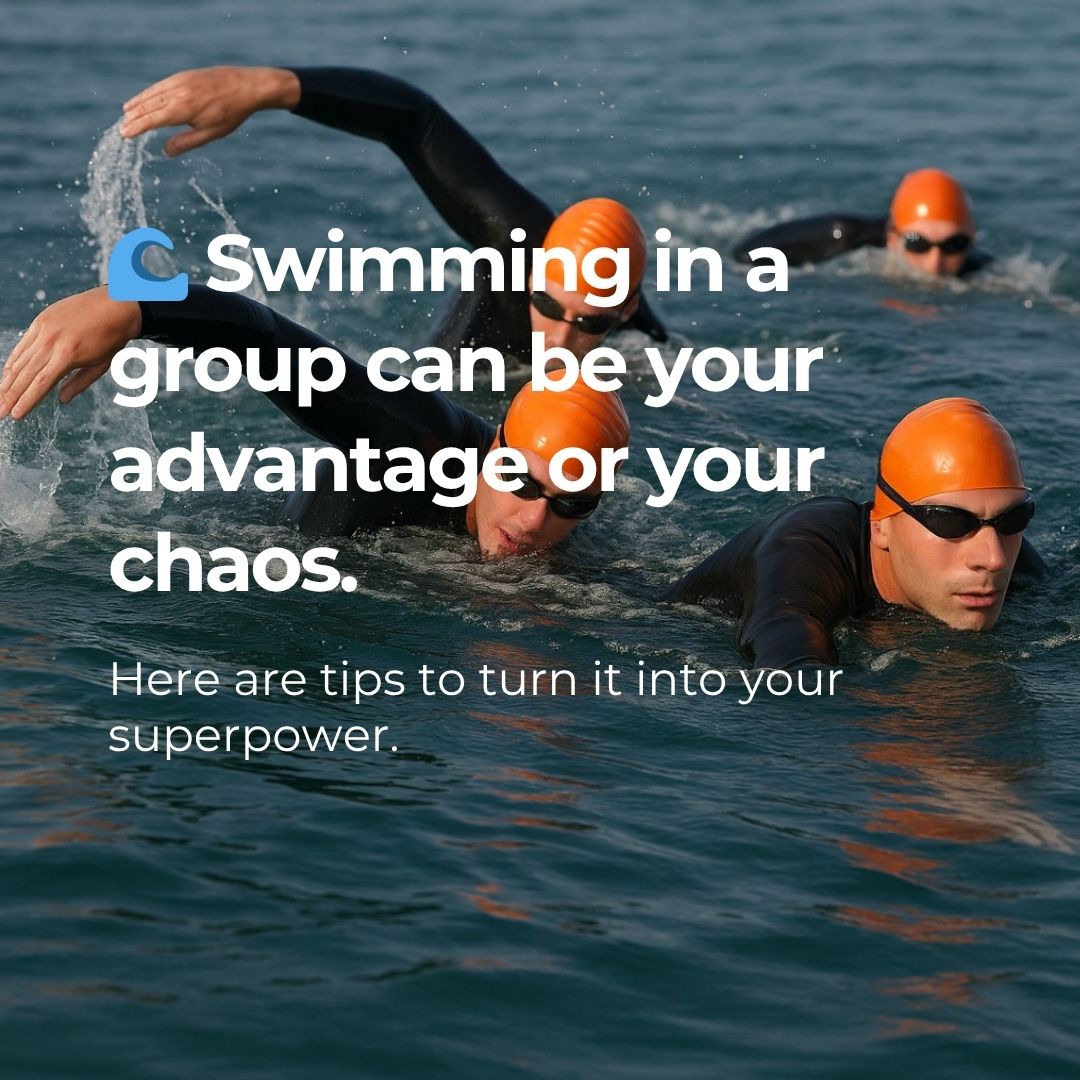 🏊‍♂️ Mastering the Pack: How to Swim Smarter (Not Harder) in Group Starts 💨