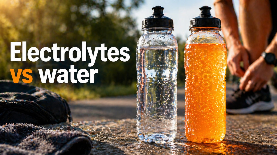 Electrolytes vs water: what’s better for endurance training?