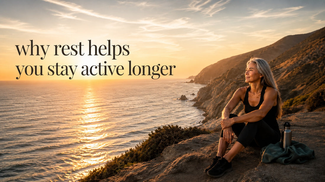 Recovery and longevity: why rest helps you stay active longer
