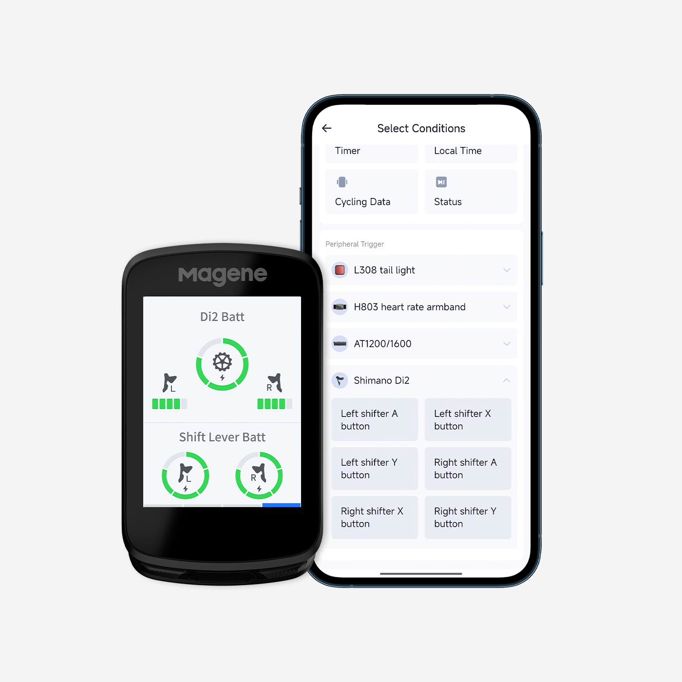 Ciclocomputador inteligente con GPS Magene C606