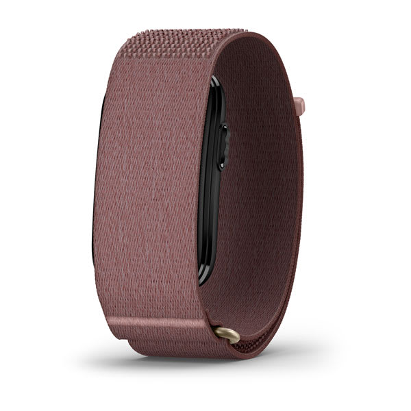 Garmin CIRQA smart band in mauve, front view