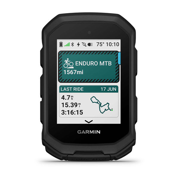 Garmin Edge MTB GPS cycling computer, front view