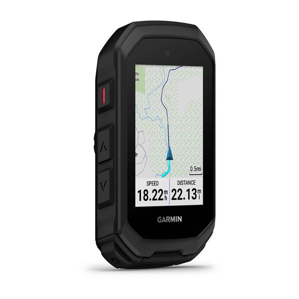 Garmin Edge MTB GPS cycling computer, right side view