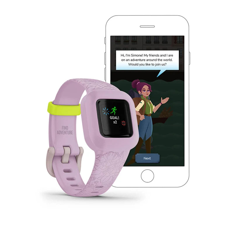 Garmin vívofit Jr. 3 Lilac-Floral