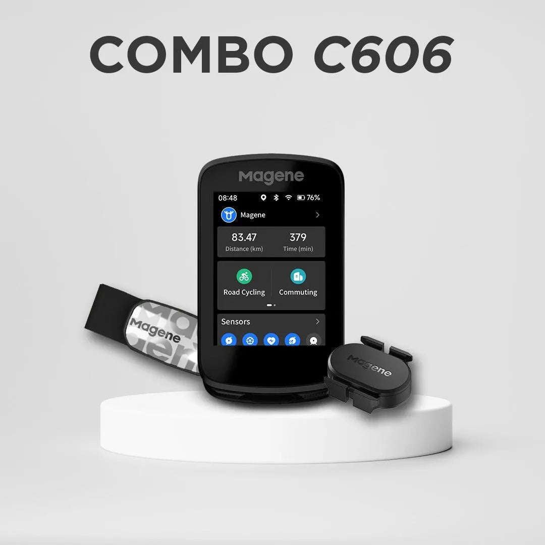 Magene Combo C606 – Complete Cycling Performance Kit (Simple)