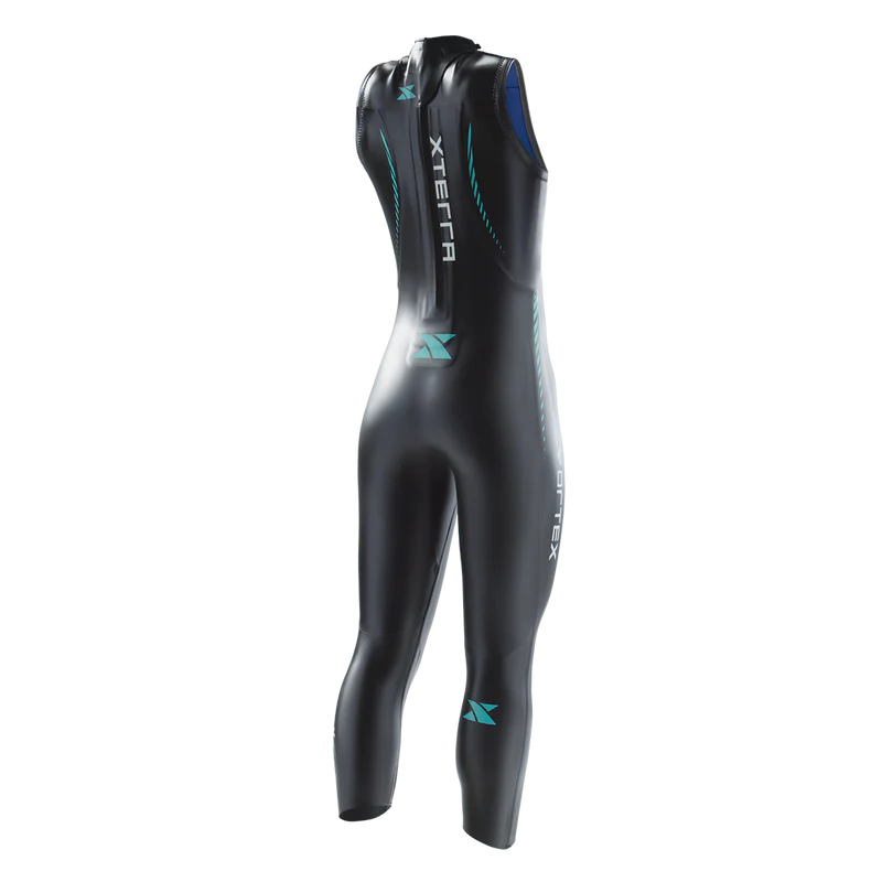 XTerra Women's Vortex Sleeveless Wetsuit - back turn right