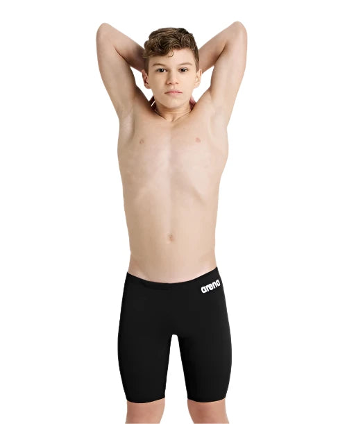 Maillot de bain Arena Team pour garçon, noir uni