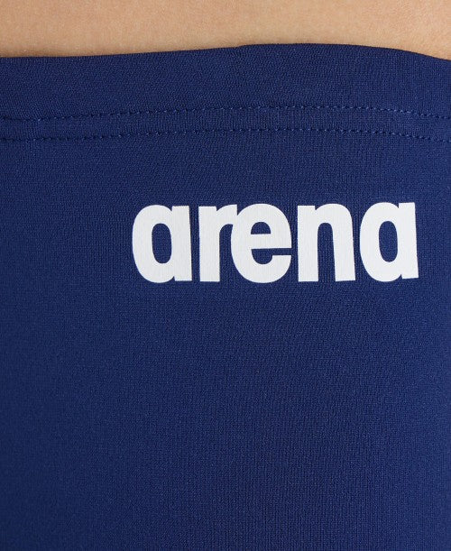 Maillot de bain Arena Team pour garçon, bleu marine uni