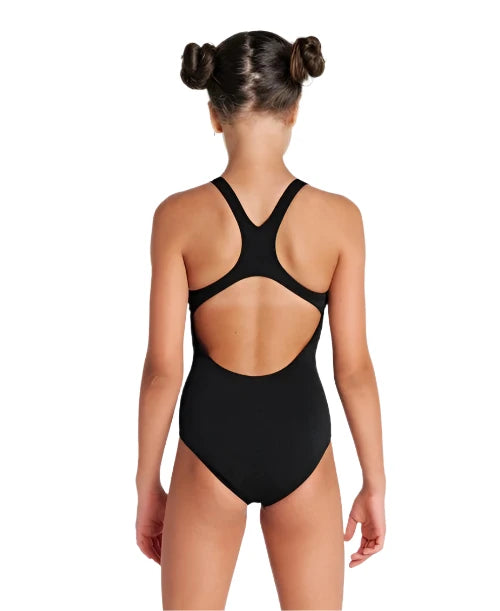 Arena Maillot De Bain Fille Team Swim Pro Solid Noir-Blanc