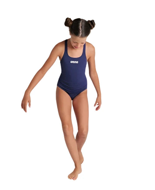 Maillot de bain Arena pour filles Swim Pro Solid Navy-White