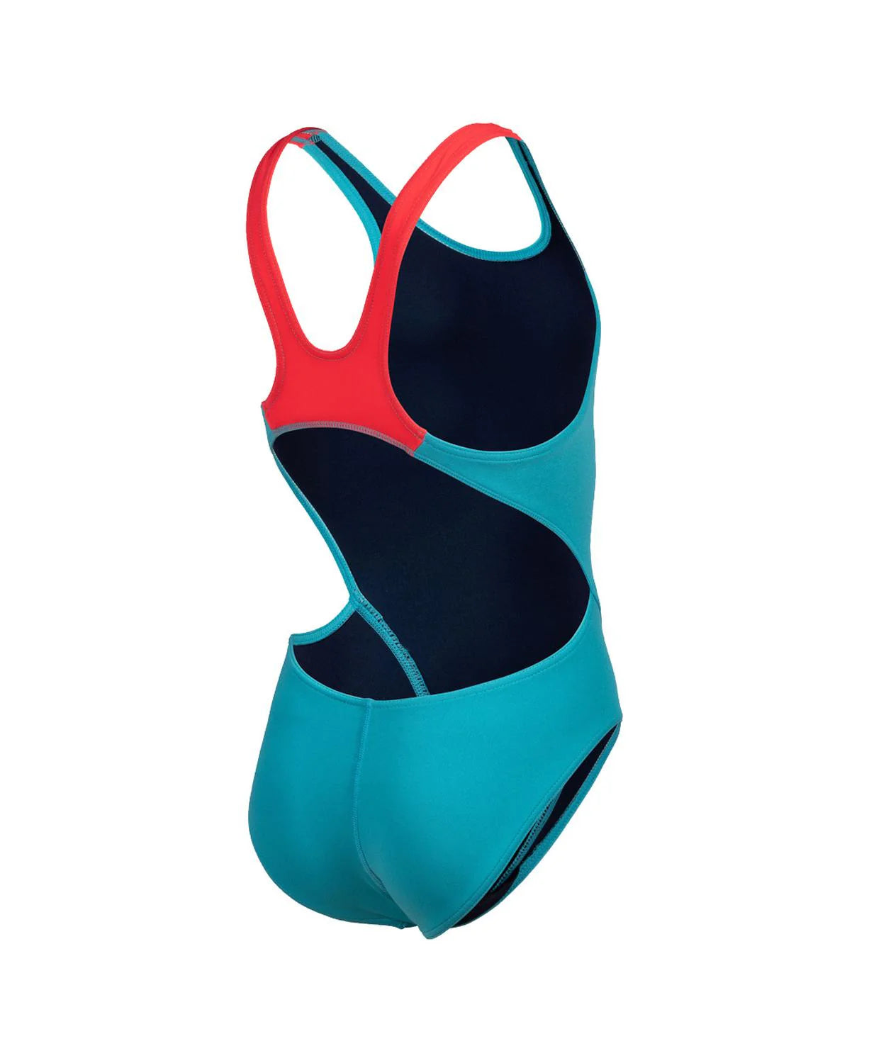 Maillot de bain Arena Team pour filles Swim Tech Bleu