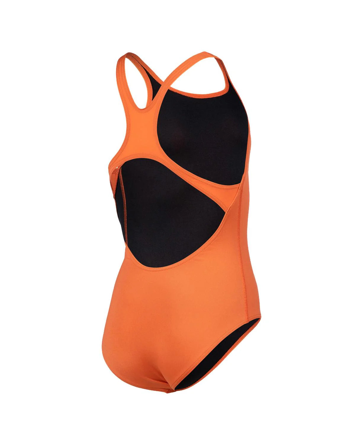 Traje de baño para niñas Arena Swim Pro de color naranja