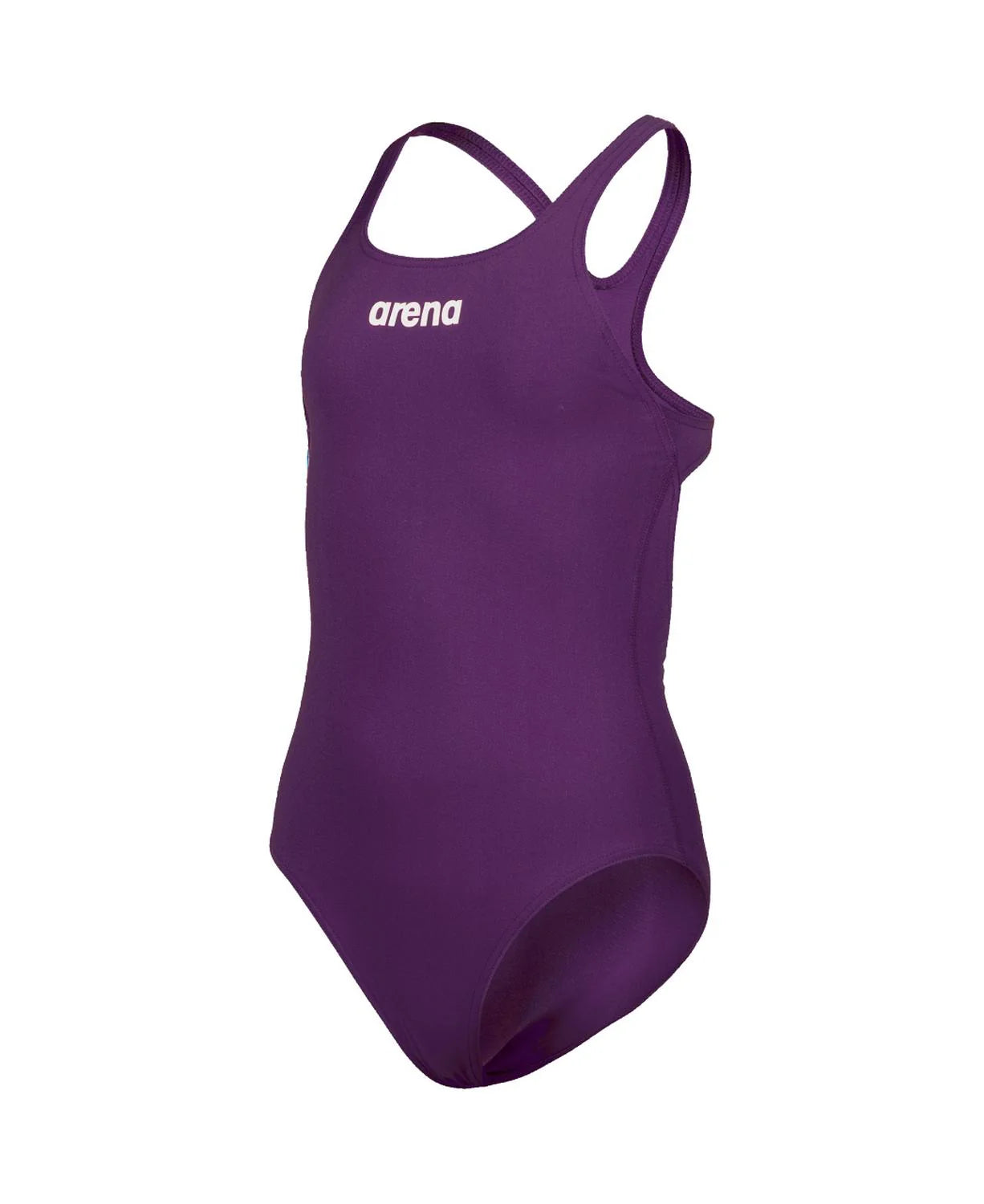 Arena Girls Team Traje de baño Swim Pro color Ciruela