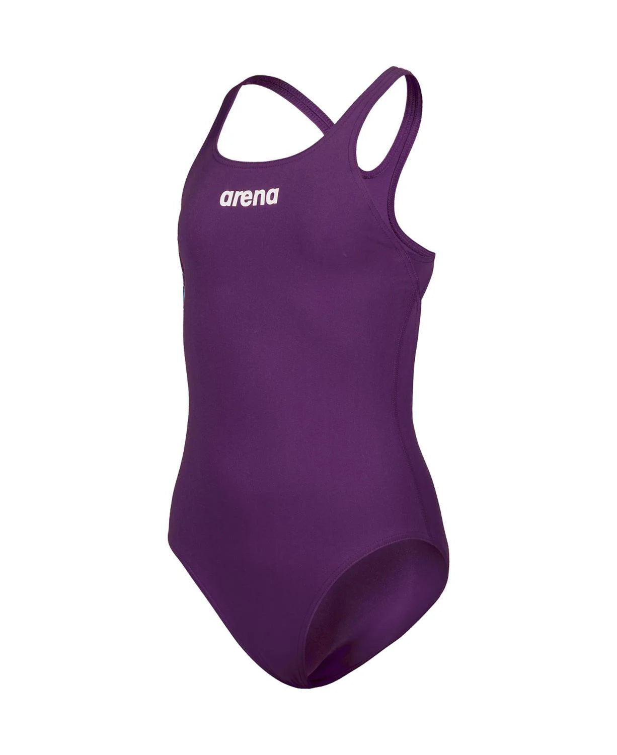 Arena Girls Team Traje de baño Swim Pro color Ciruela