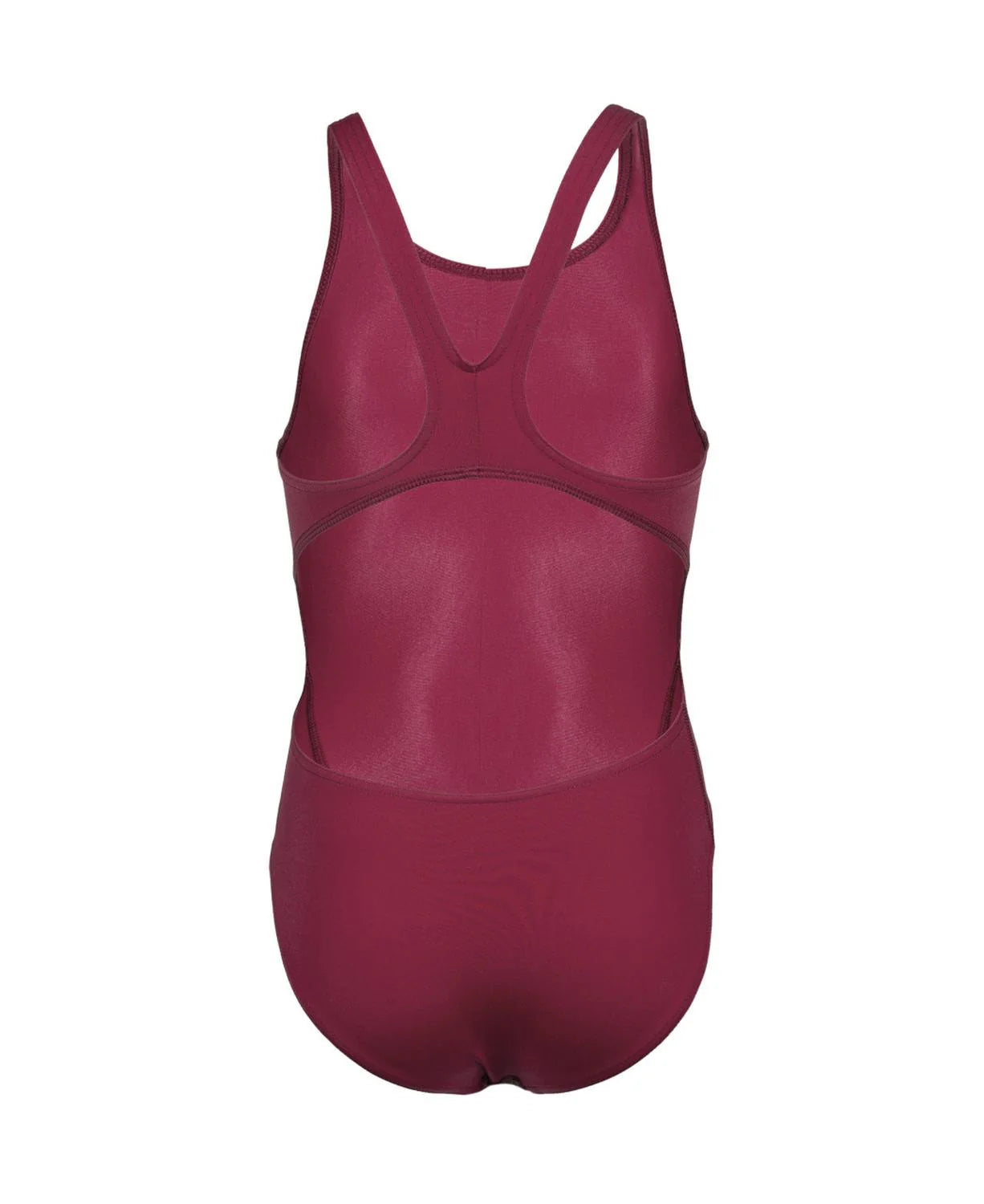 Traje de baño para niñas Arena Swim Tech Solid Color Rojo 