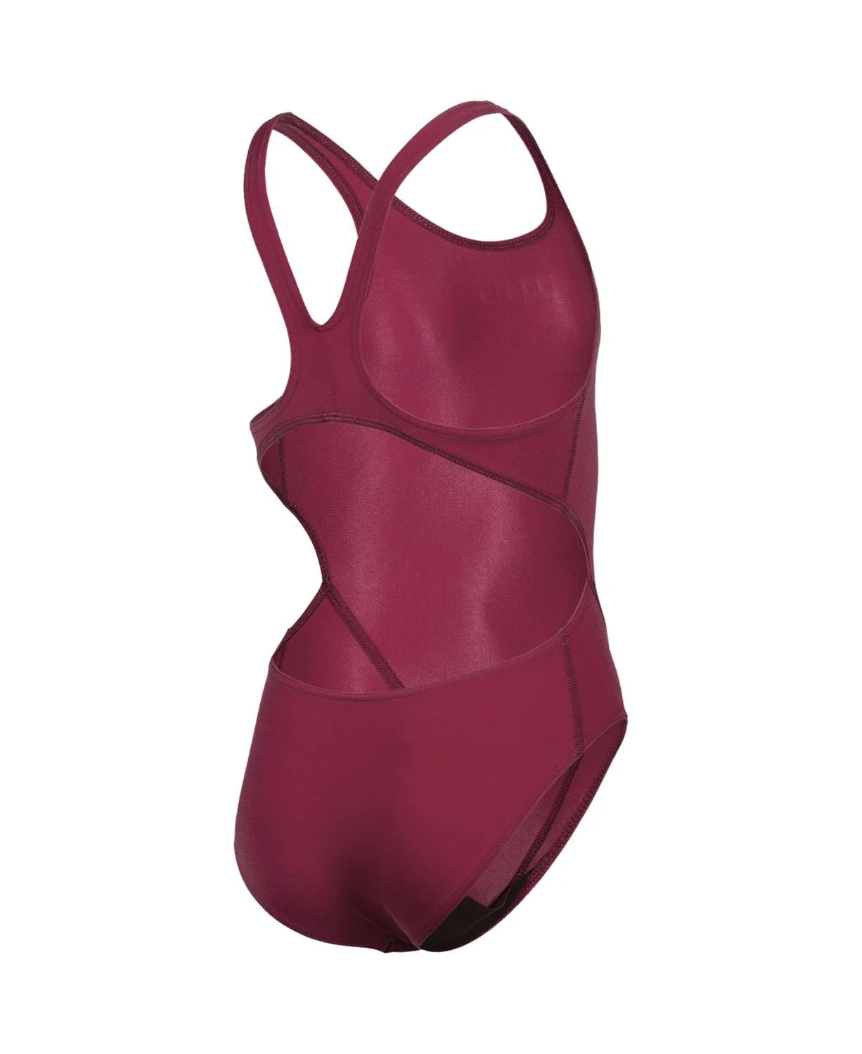 Traje de baño para niñas Arena Swim Tech Solid Color Rojo 