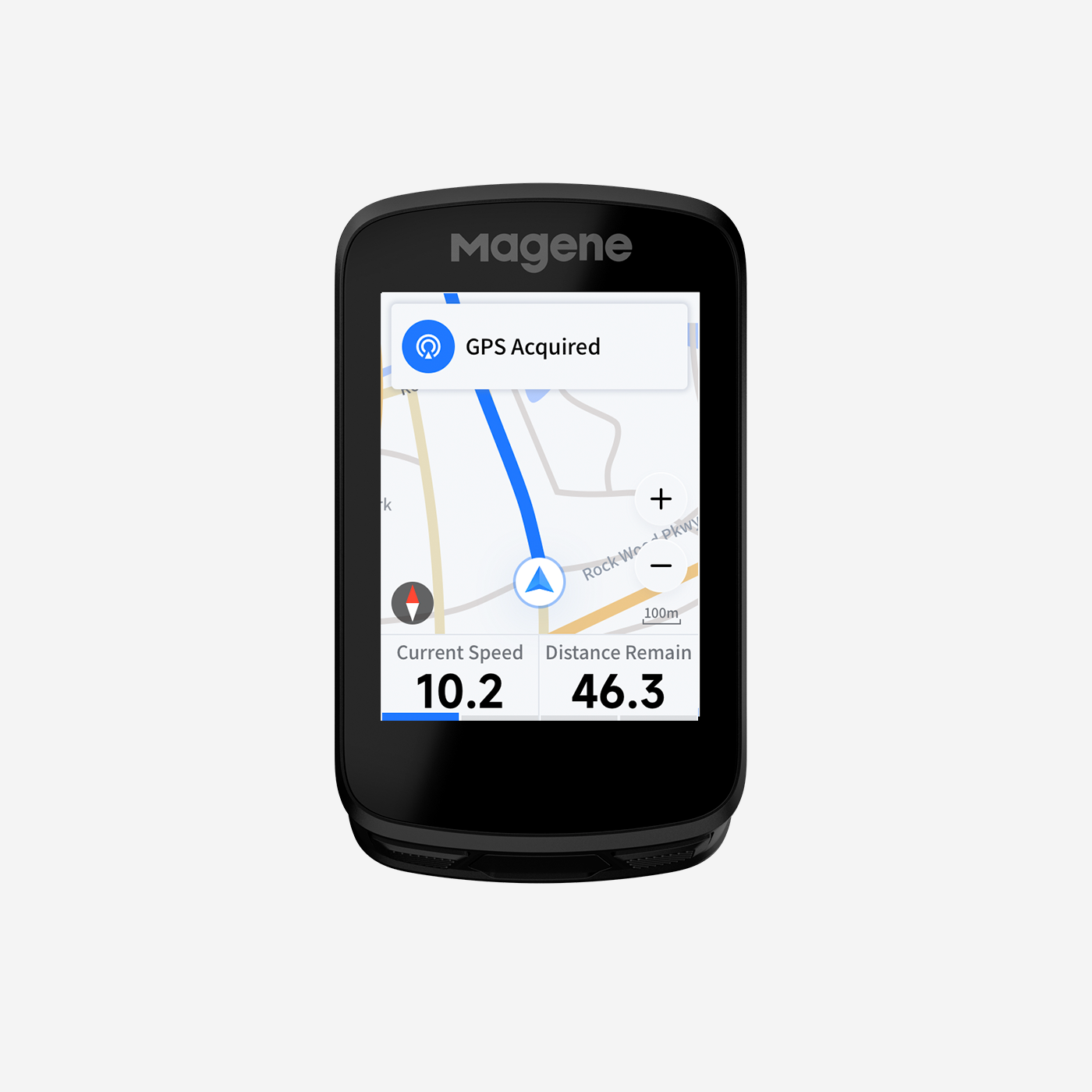 Ciclocomputador inteligente con GPS Magene C606