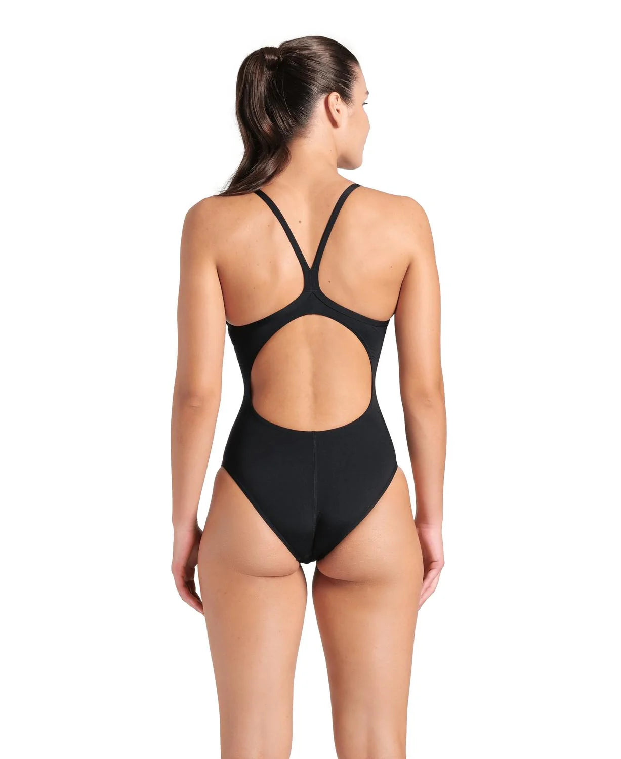 Arena Women's Swimsuit Diamond Lightdrop Back - Black-Red